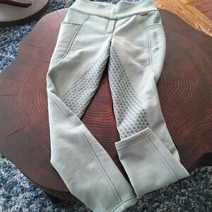 Women's Gray Riding Leggings
